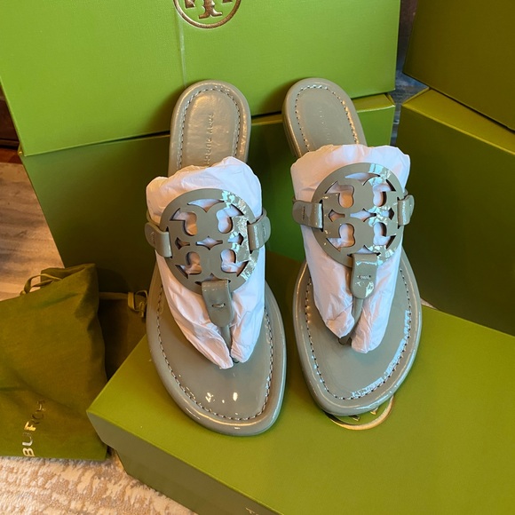 Tory Burch Shoes - Tory Burch Women’s Miller Patent Leather Sandals
